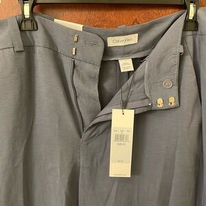 NWT Calvin Klein Blue Trousers